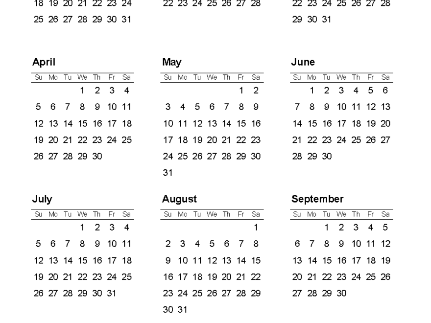 Free Printable Calendars And Planners 2025 2026 And 2027