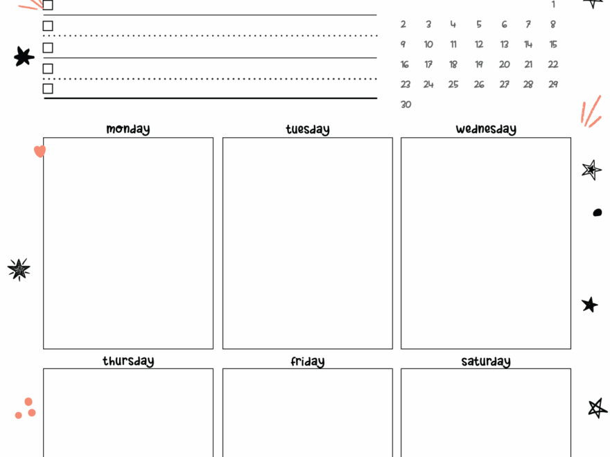 Free Printable November 2025 Planners World Of Printables