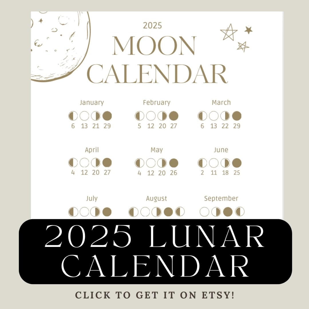 November Moon Calendar 2025