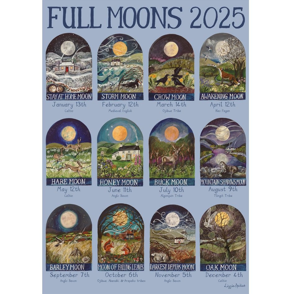 Full Moon Calendar November 2025