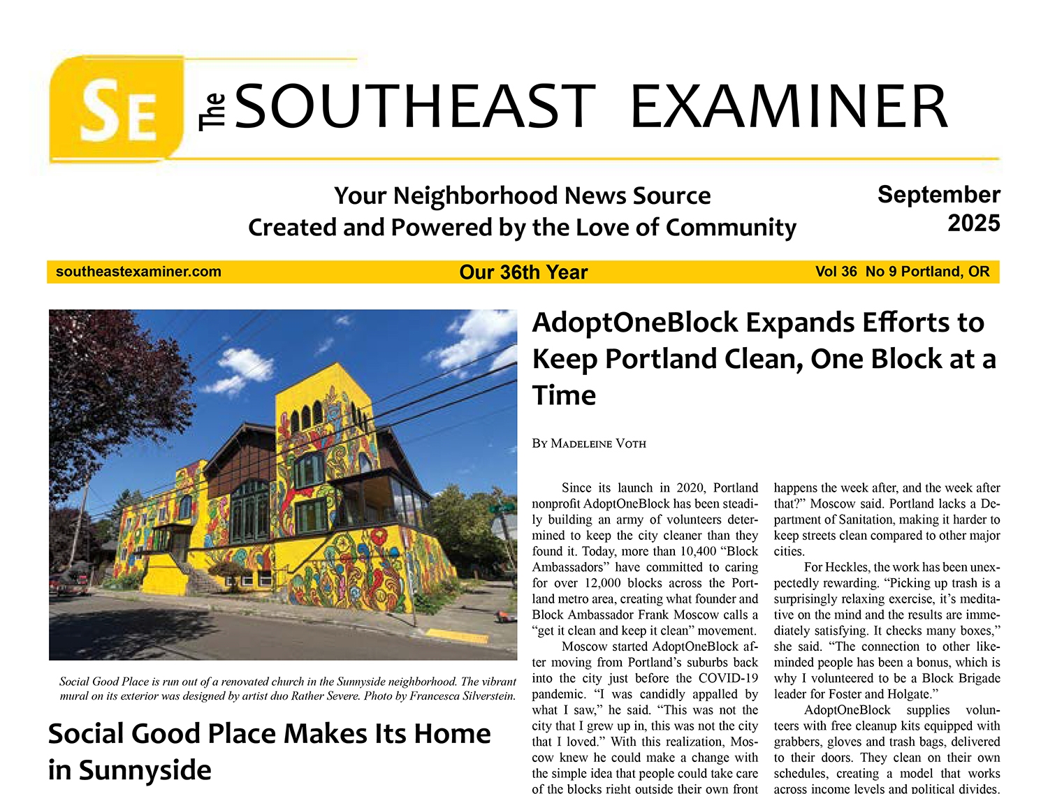 Hawthorne Street Fair The Southeast Examiner Of Portland Oregon