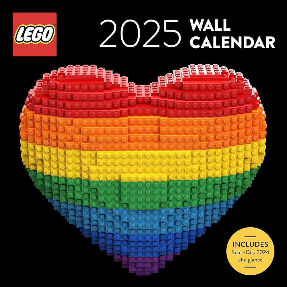 LEGO 2025 Wall Calendar Chronicle Books 9781797228792 Amazon Books