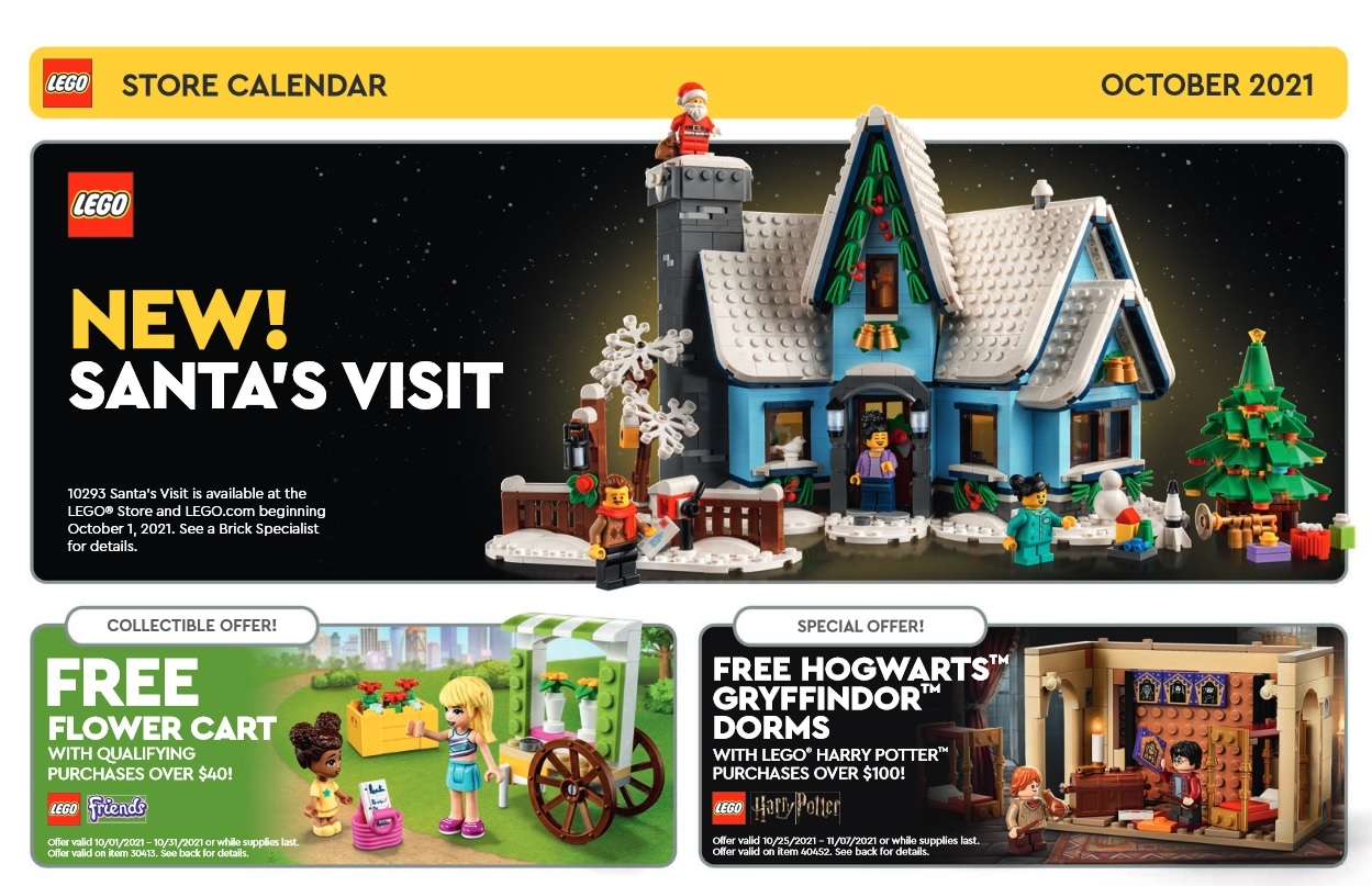 Lego Store Calendar November 2025