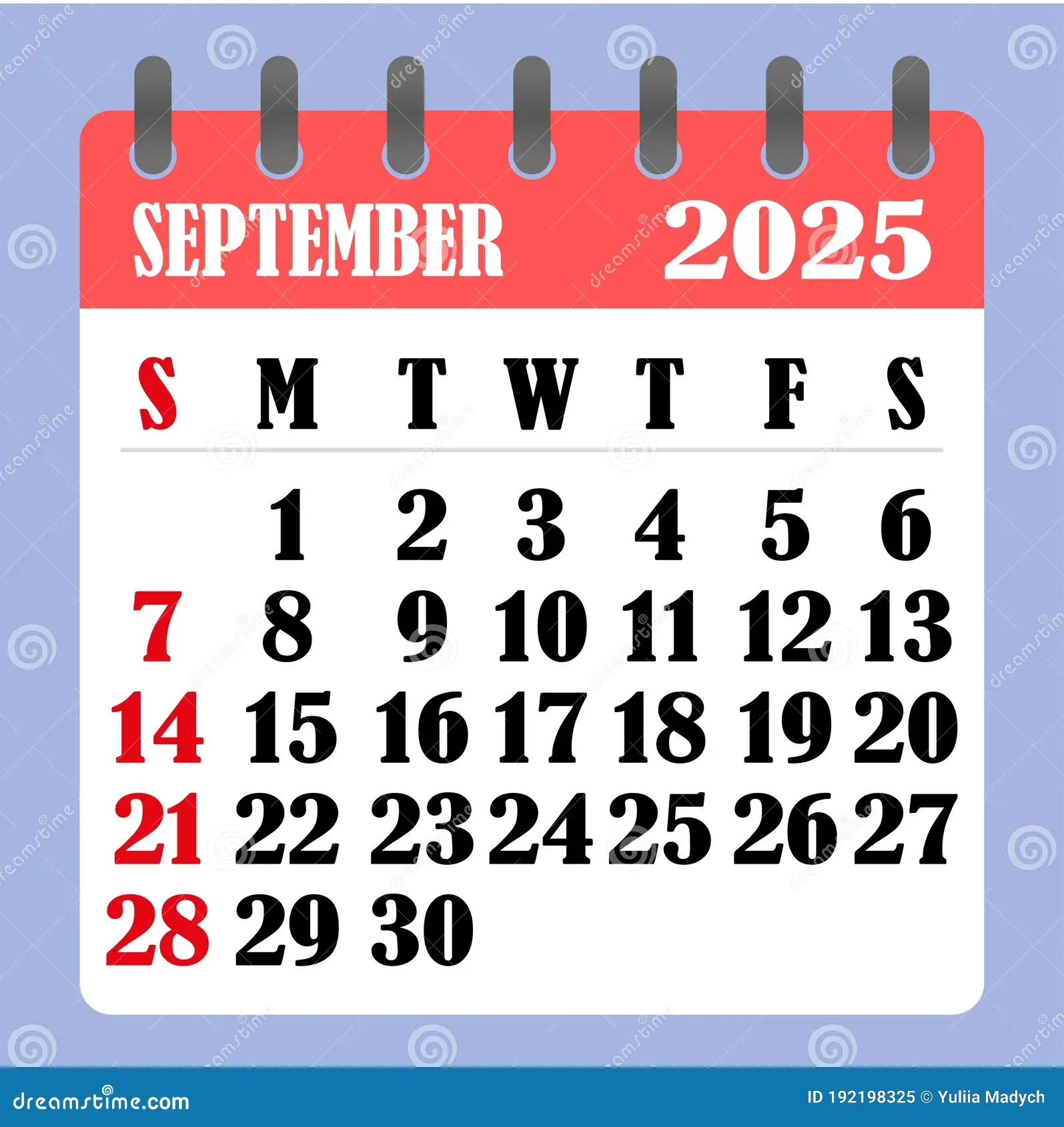 September 2025 To June 2025 Calendar