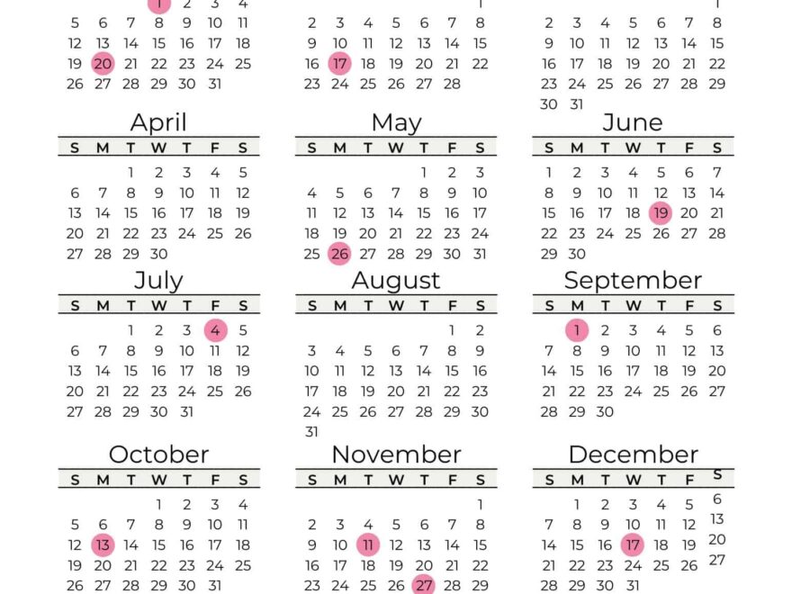 List Of Federal Holidays 2025 In The U S SaturdayGift