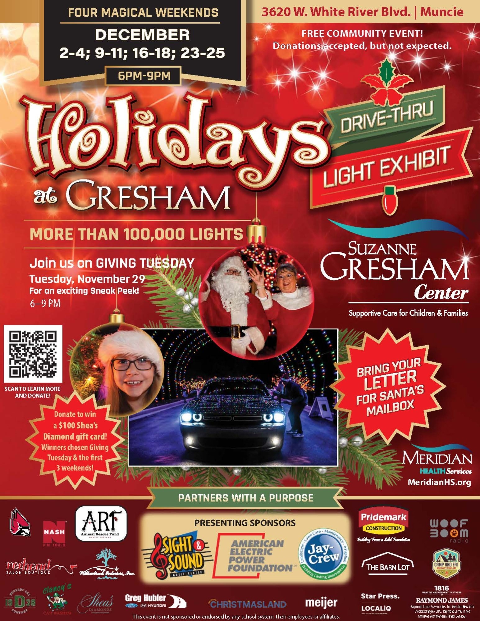 Muncie Eagles December Calendar