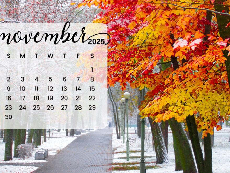 November 2025 Calendar Desktop Wallpaper Backgrounds EntheosWeb
