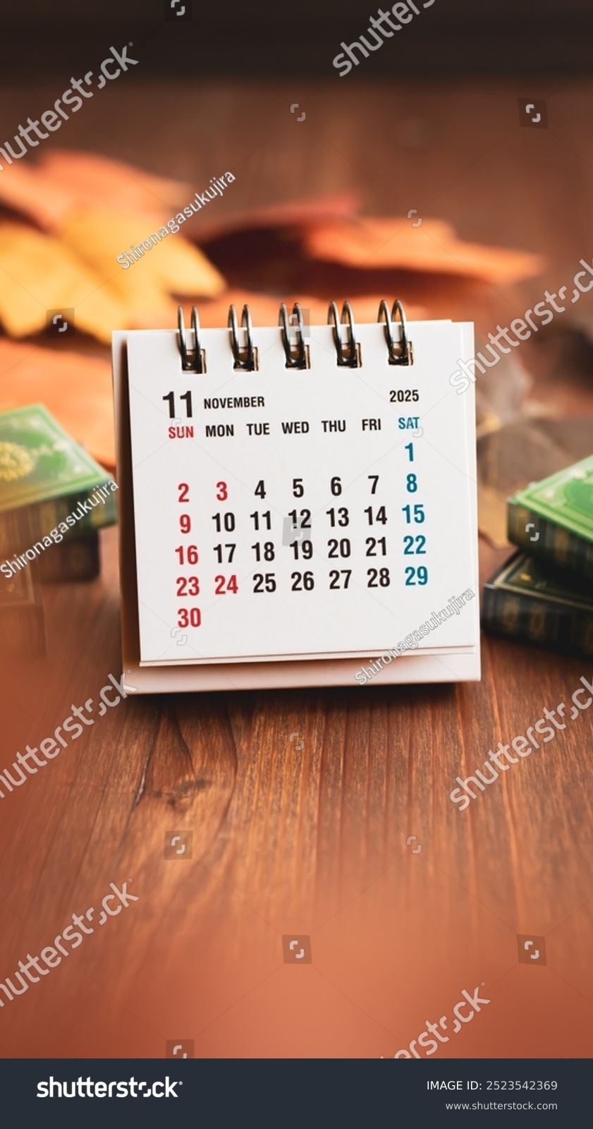 November 2025 Calendar Background