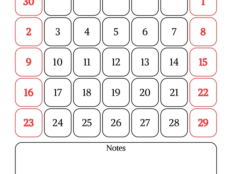 November 2025 Calendar Printable PDF Template With Holidays