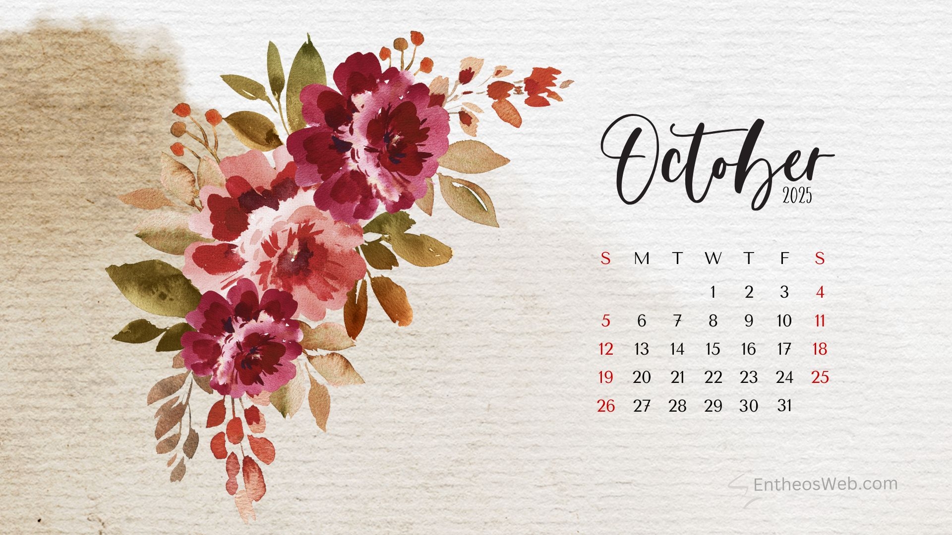 October 2025 Wallpaper Backgrounds EntheosWeb