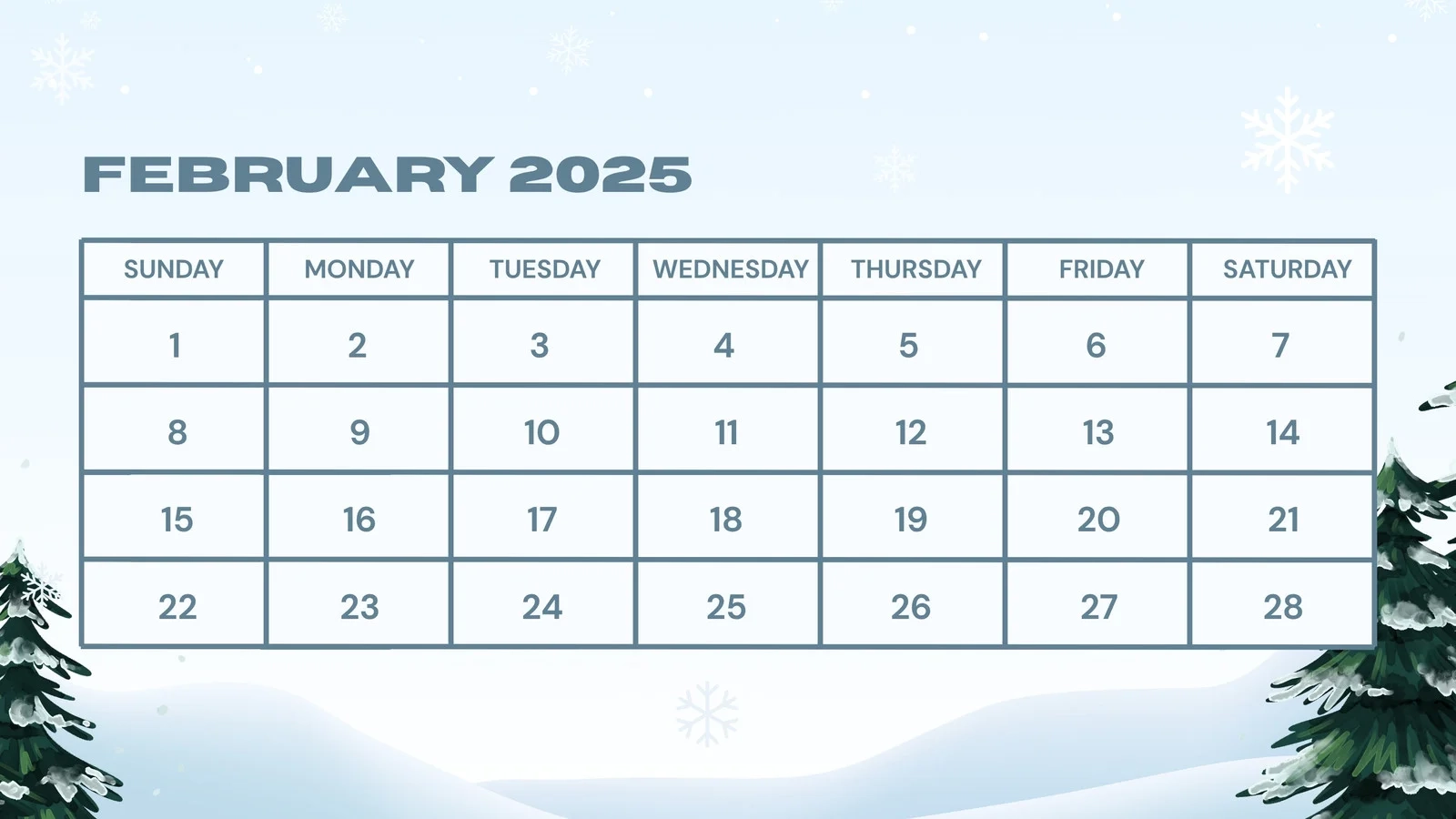 Christmas Countdown Calendar Printable 2026