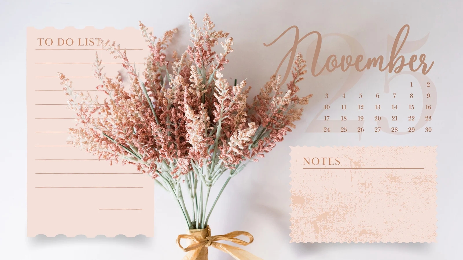 November 2025 Desktop Calendar