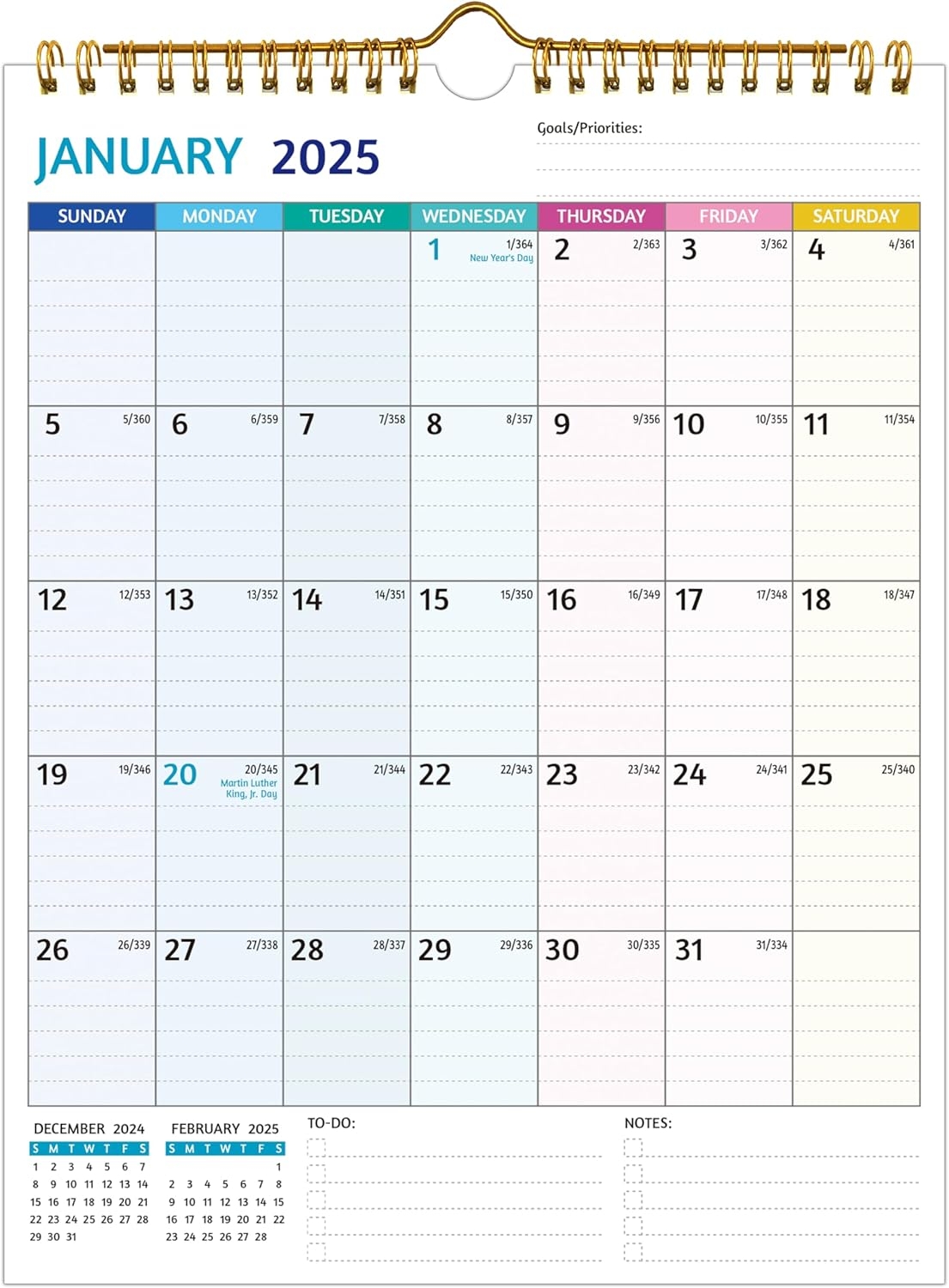 Quadax 2021 Julian Calendar Calendrier 2025 Calendrier De Bureau 2025 2026 20x20 Cm