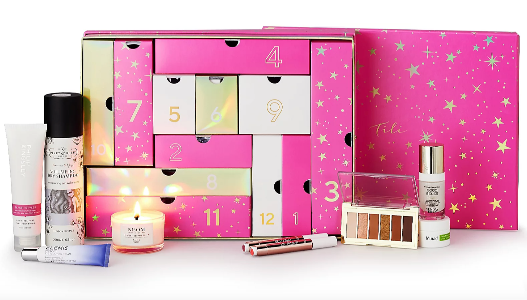 QVC TILI Beauty Advent Calendar 2024 Contents