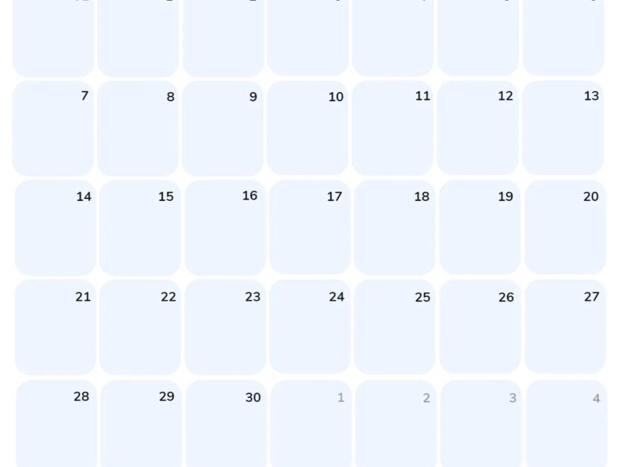 September 2025 Calendar 52 Free PDF Printables