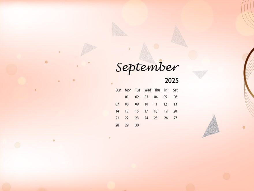 September 2025 Desktop Wallpaper Calendar CalendarLabs