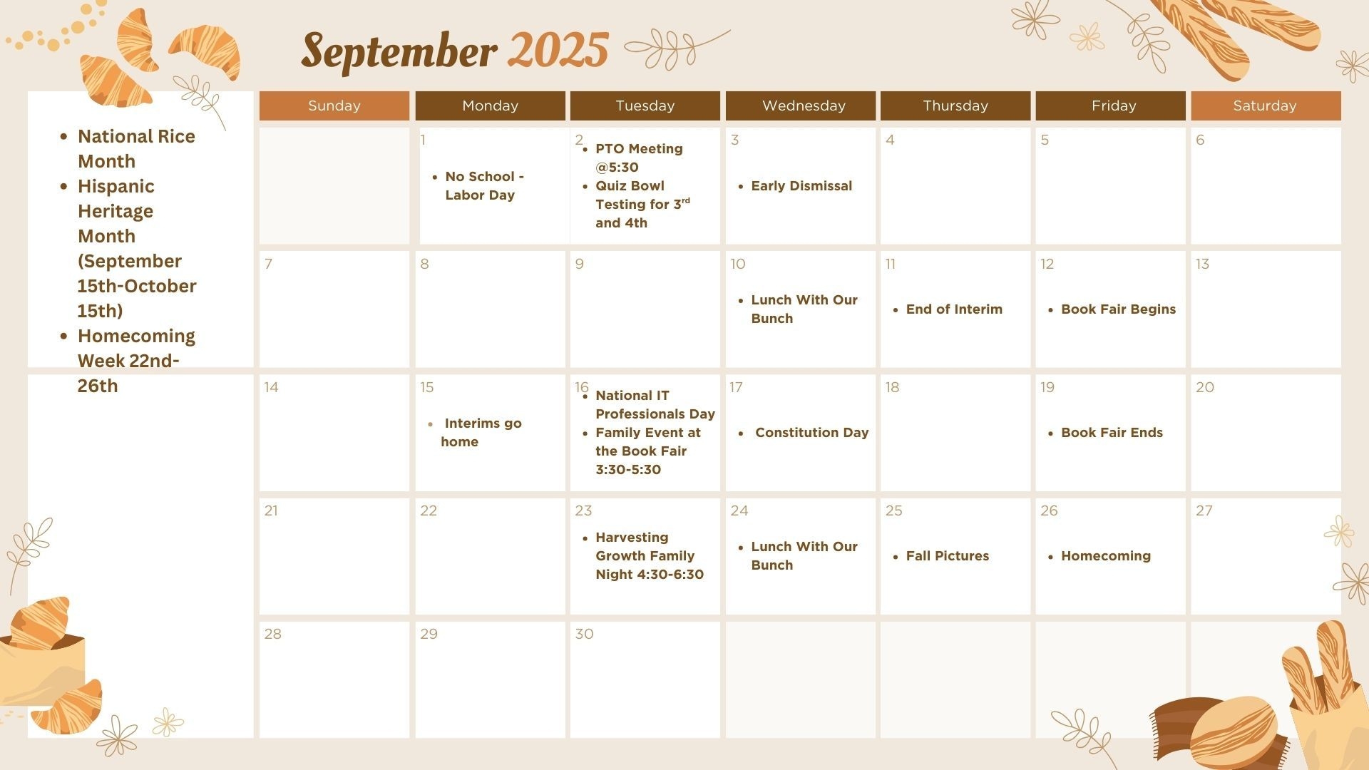 Blogilates Calendar October 2025