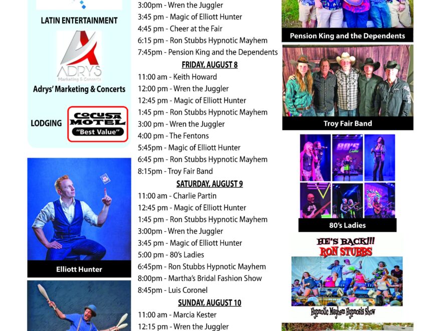 Skagit County Entertainment Schedule