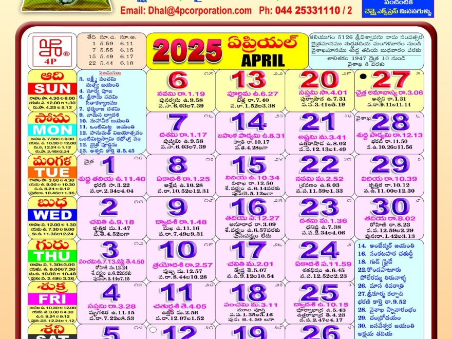 Telugu Calendar 2025 Freega Download Cheyyandi