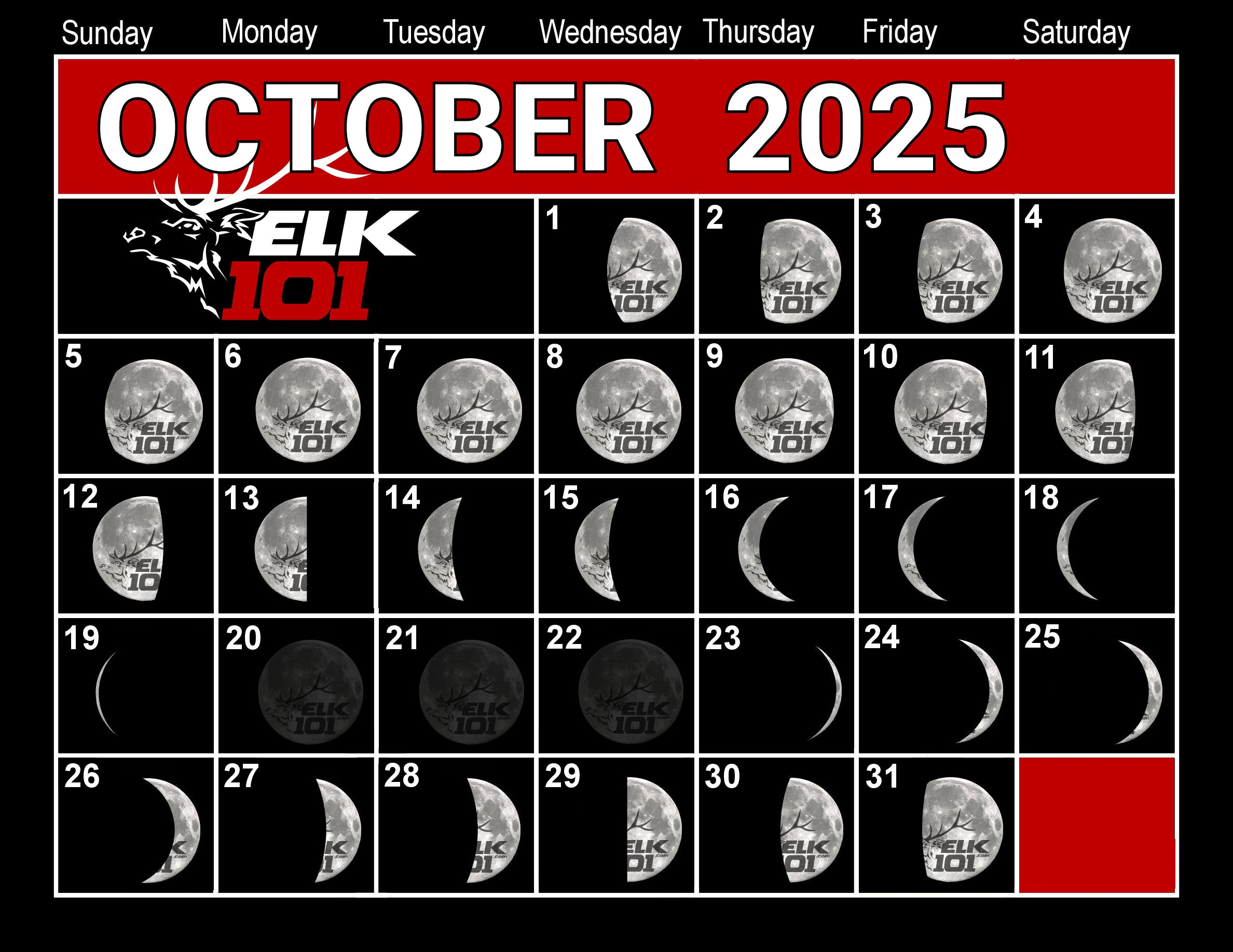 The Best Week For Hunting Elk In 2025 Elk101 Eat Sleep HUNT ELK 