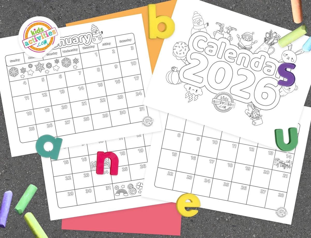 Advent Calendar 2026 Preschool Free Printable