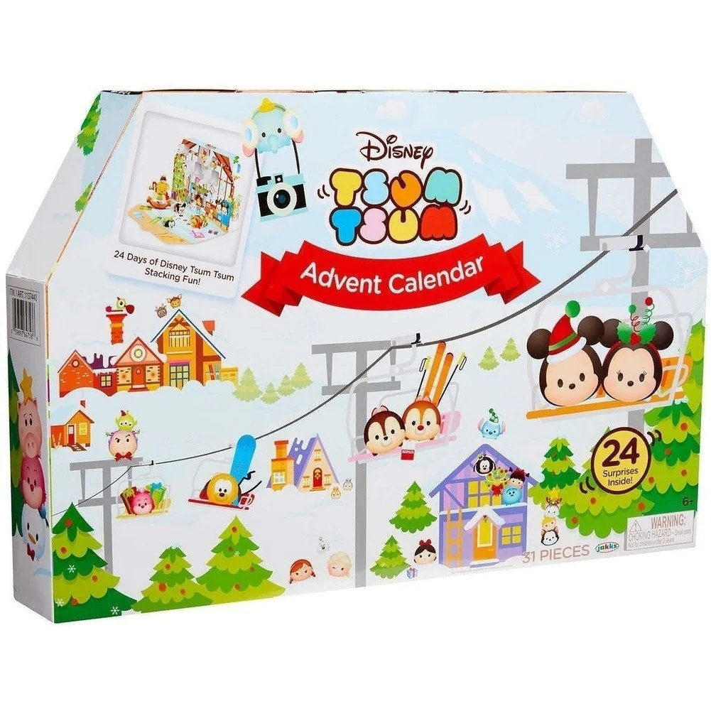 Tsum Tsum Disney Countdown To Christmas Advent Calendar 2016 Walmart