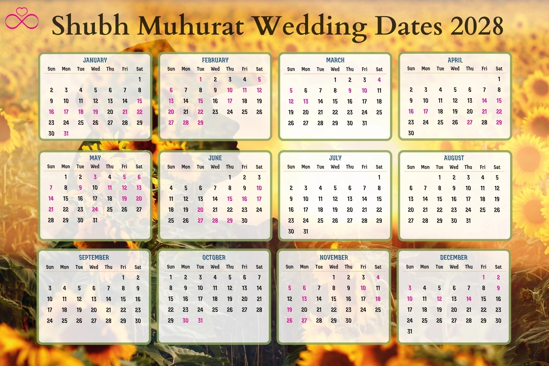 2025 November Calendar Shubh Muhurat