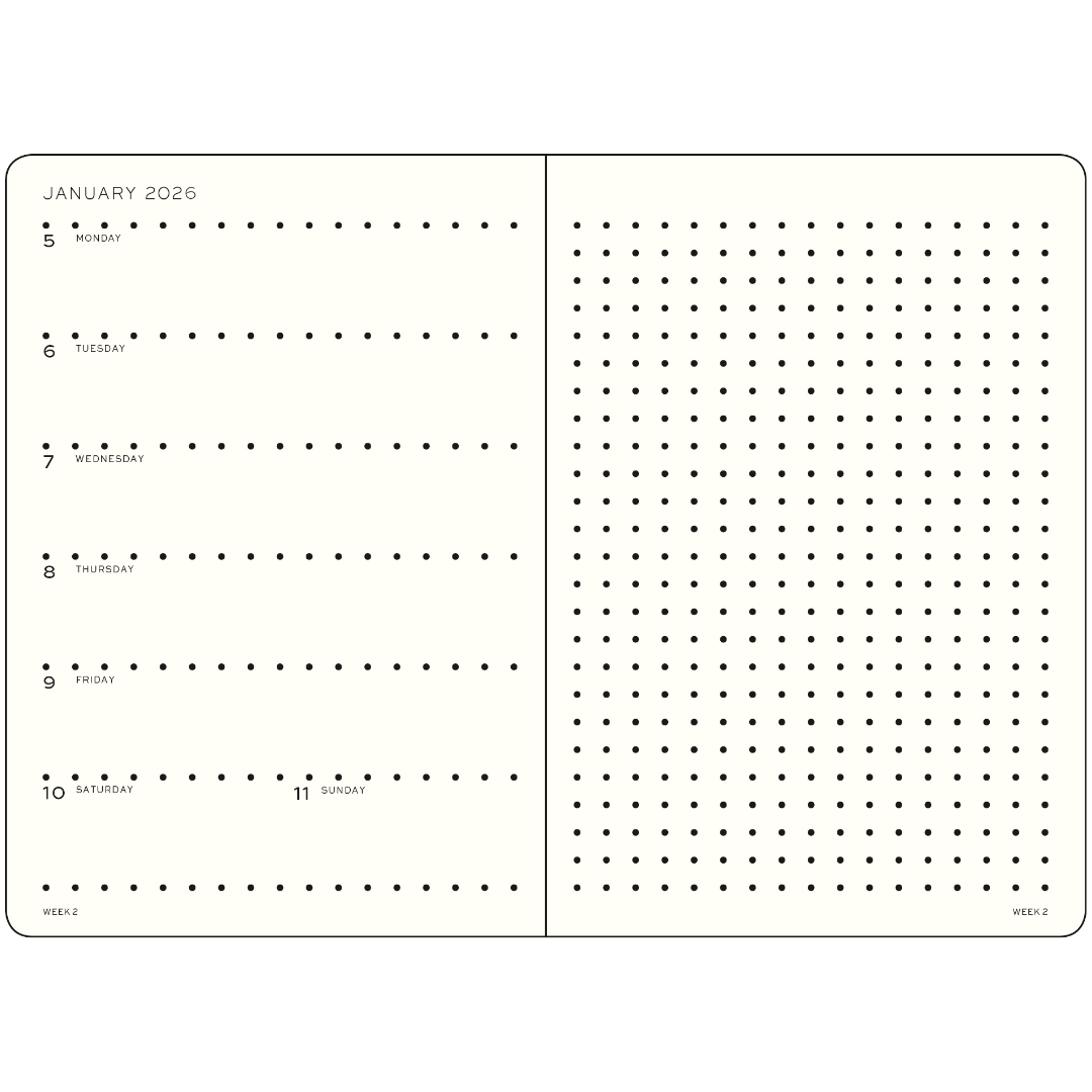 Leuchtturm2026 Calendar Inserts Printable