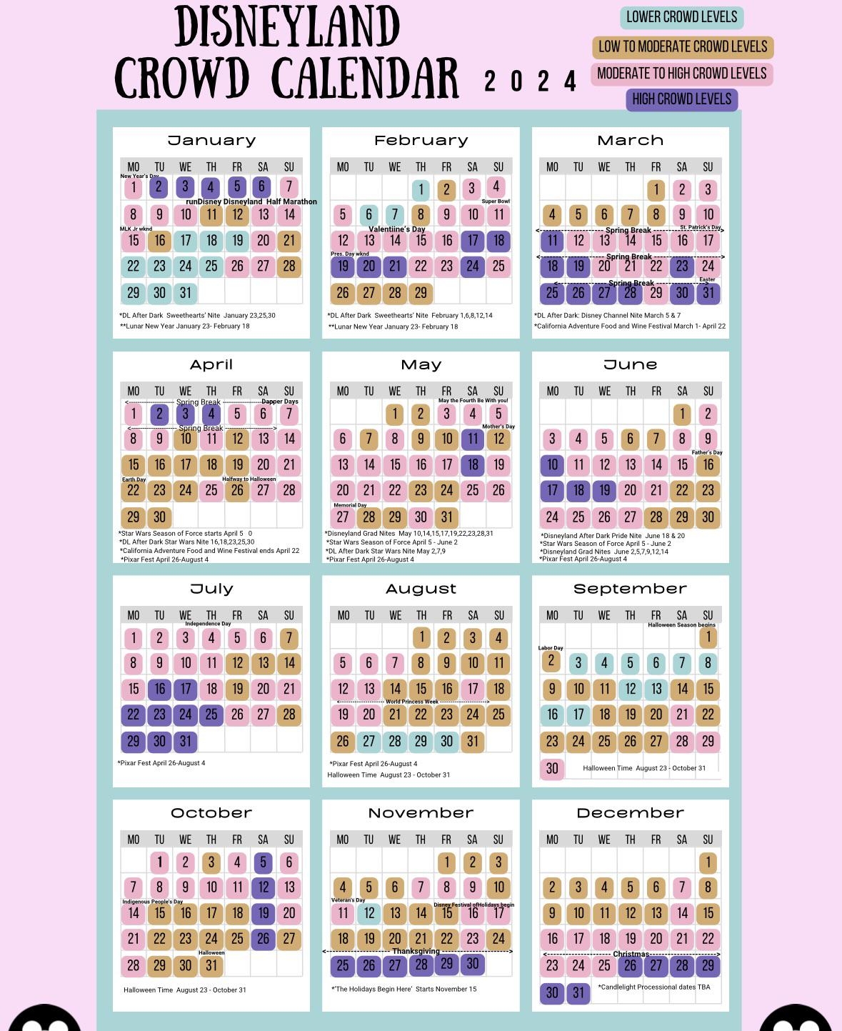 When Are The Best Time Of Year To Go To Disneyland And The Absolutely Worst Time To Go R DisneyPlanning