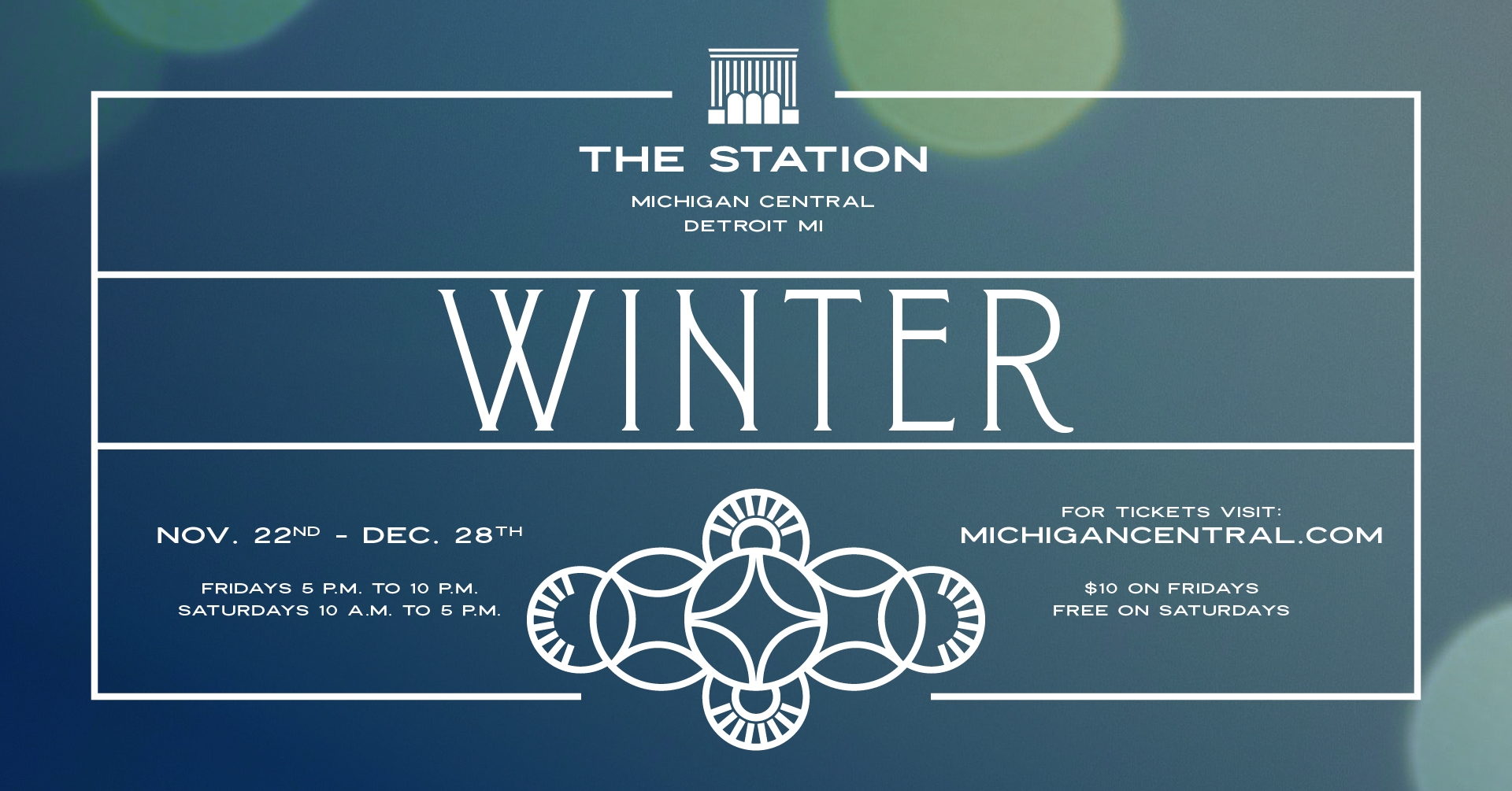 Winter At The Station Michigan Central