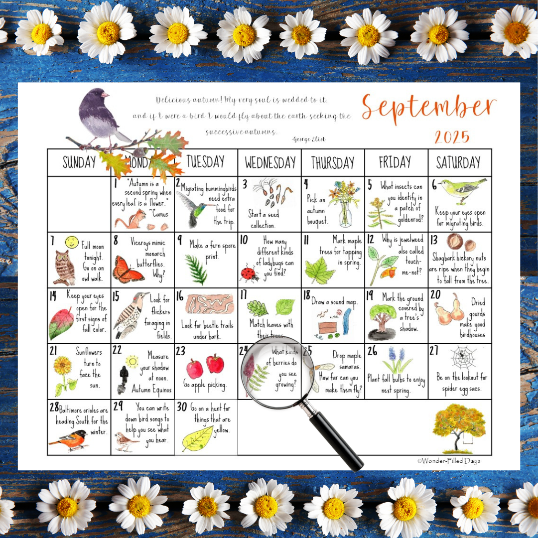 September Monthly Calendar 2025