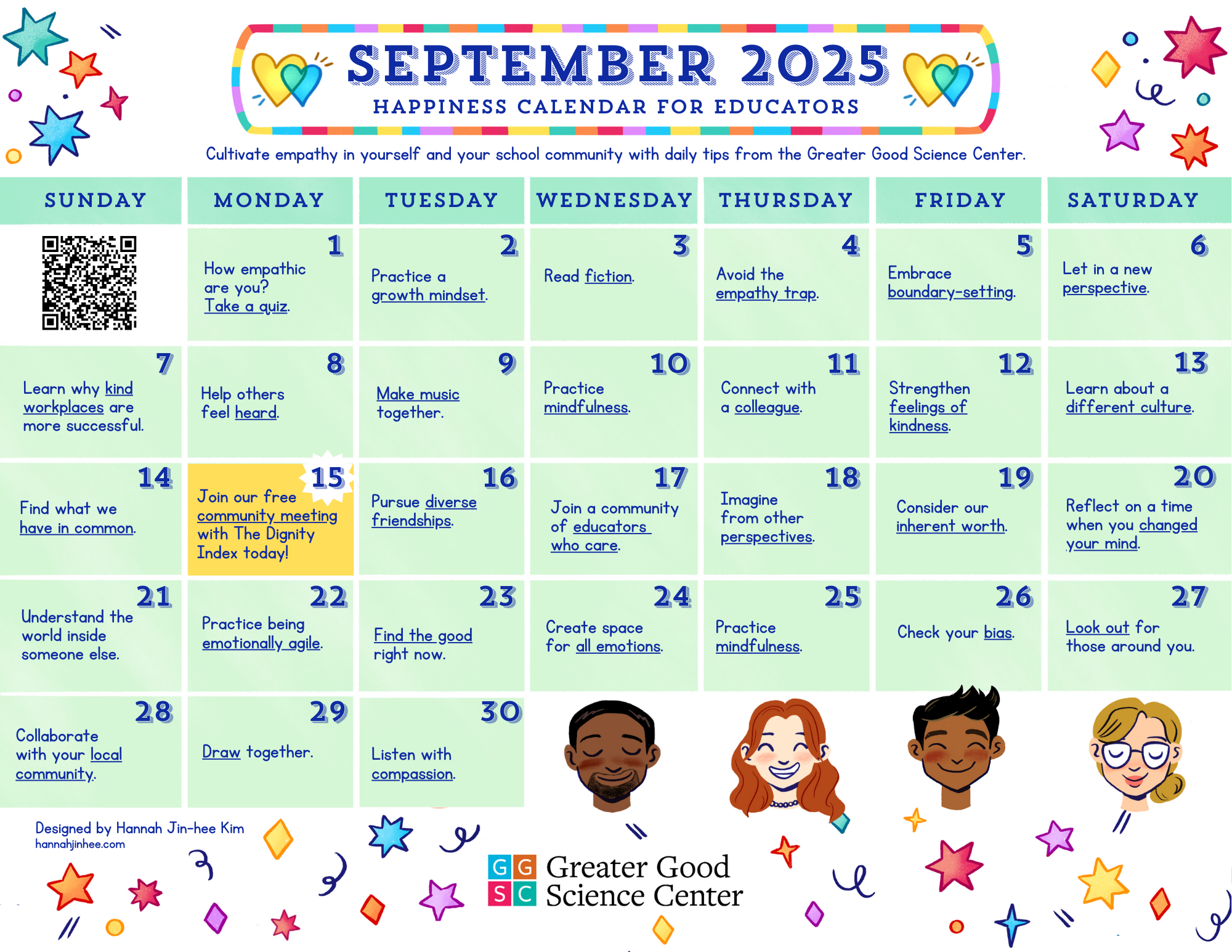 Kids Calendar Of September 2025