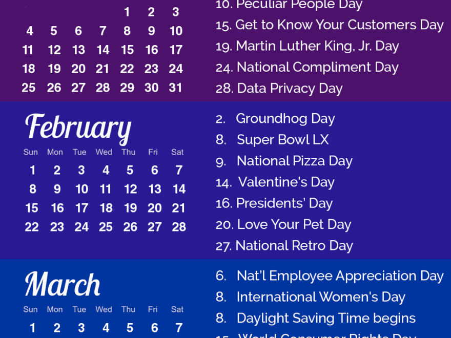 100 Social Media Holidays You Need In 2025 26 Indispensable LouiseM