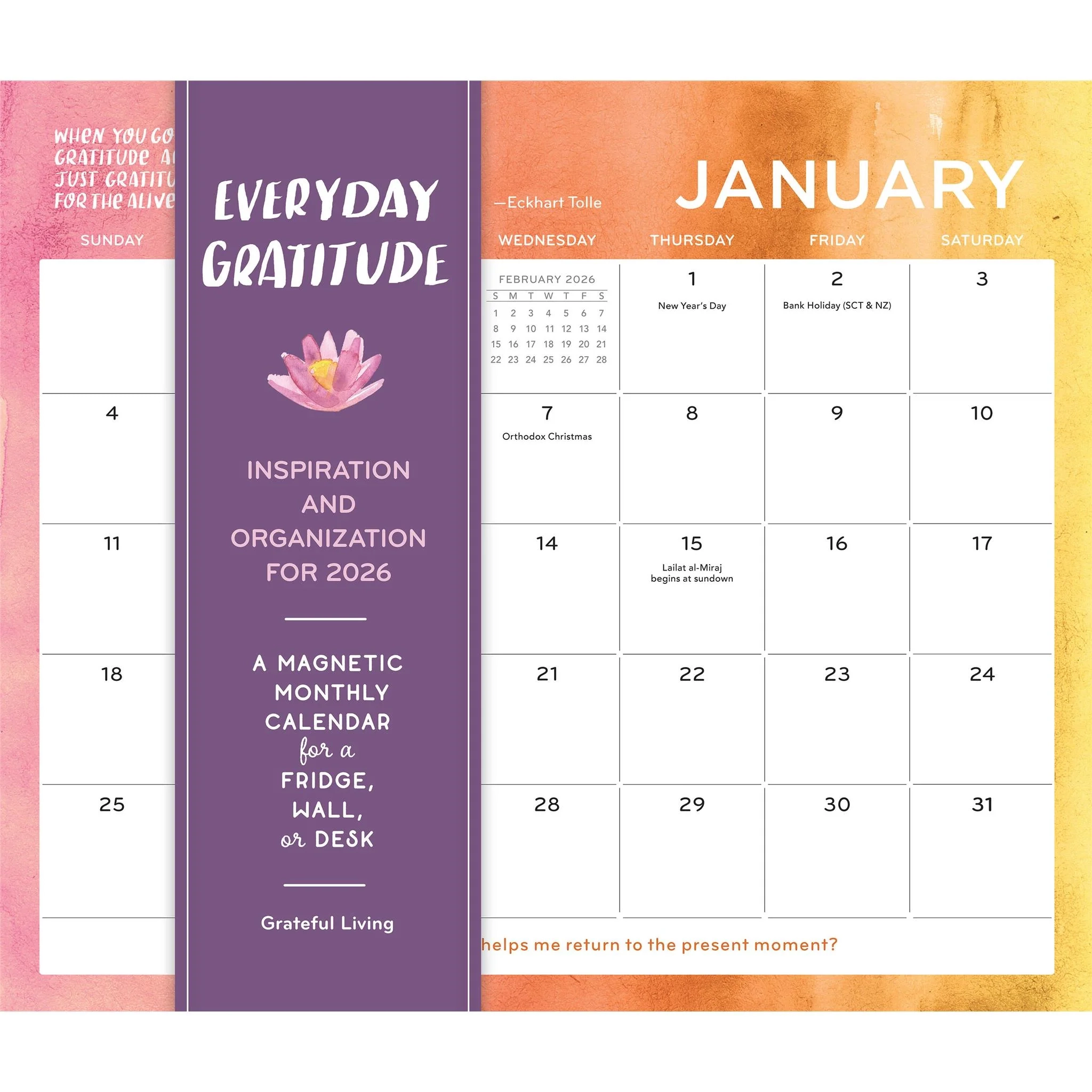 Blogilates January 2026 Calendar