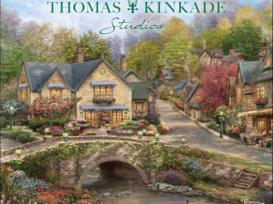 Thomas Kinkade Studios 2026 Deluxe Wall Calendar Kinkade Thomas Amazon de B cher